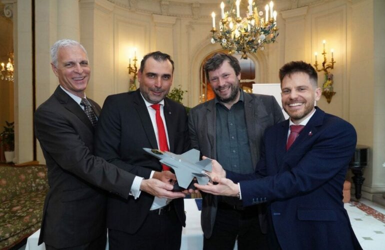 We are becoming a development partner in the F-35 programme